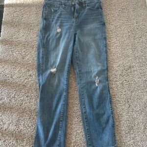 JCREW Blue Distressed Women Jeans